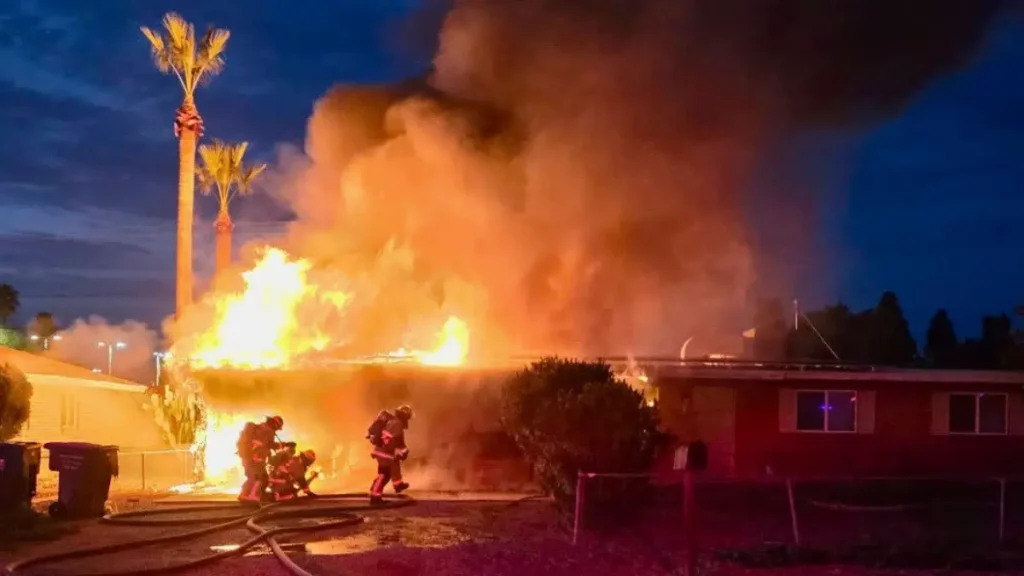 Tucson house fire