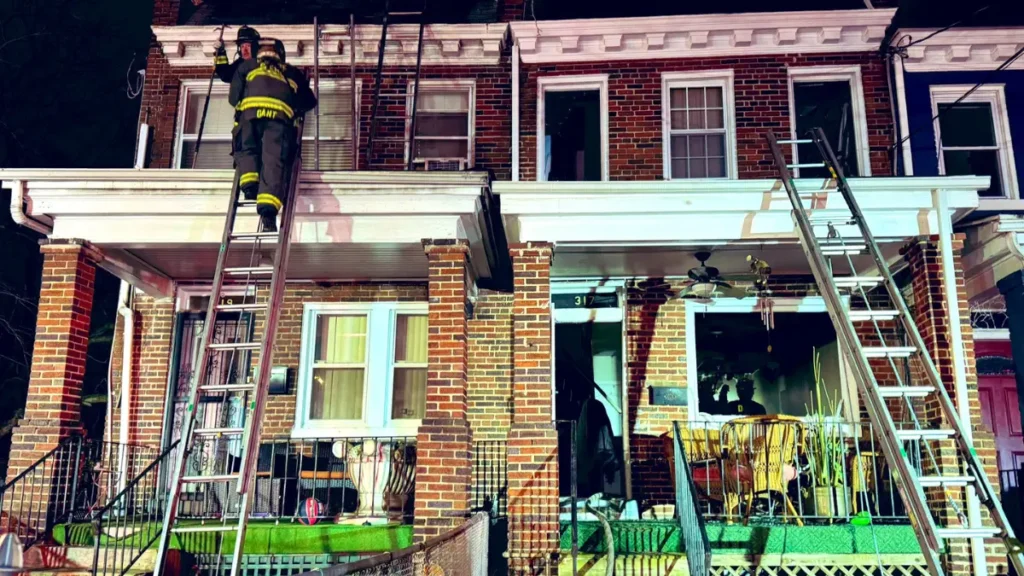 Washington House Fire