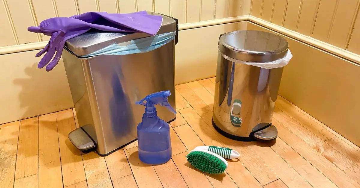 Ways to Clean Trash Cans