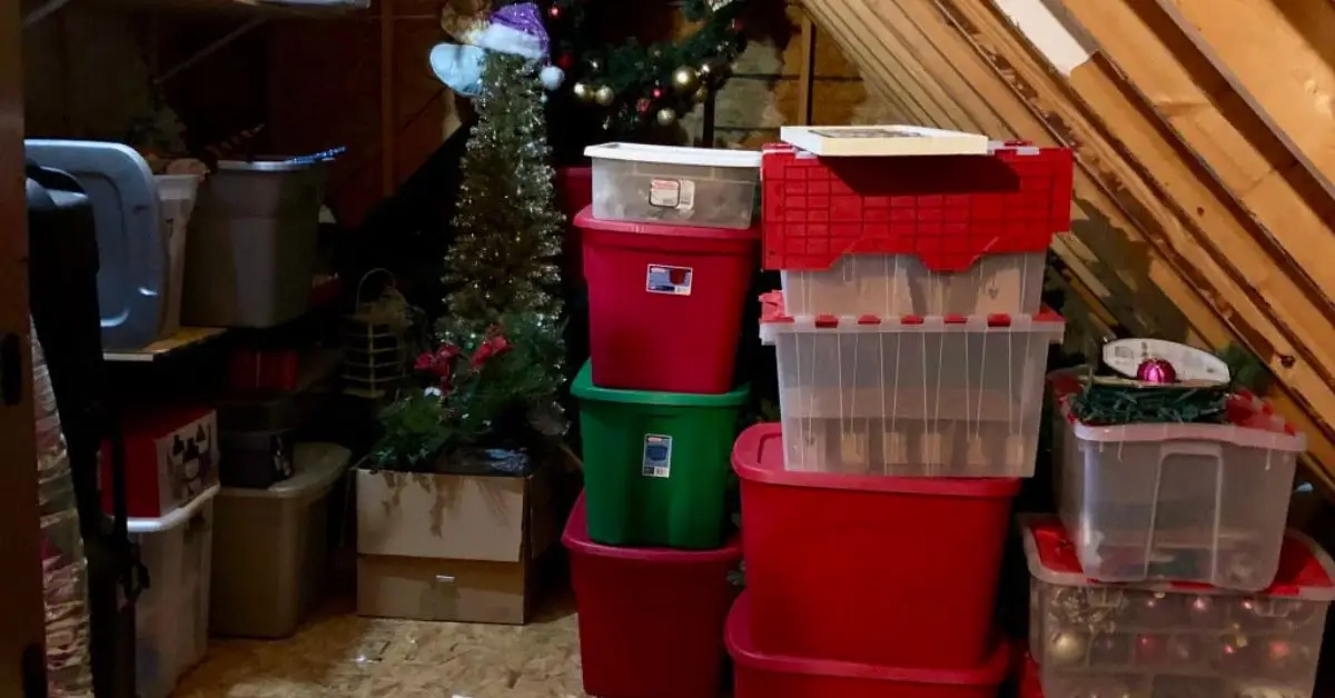 attic storage items to toss
