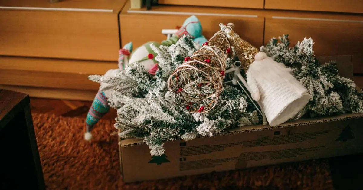 declutter after holidays