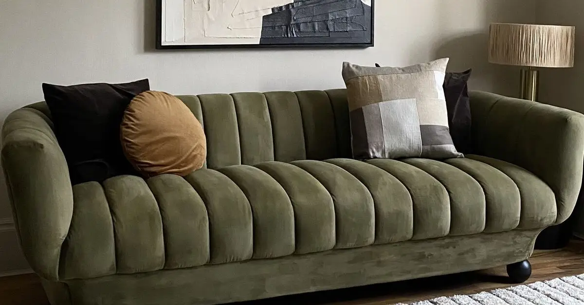 how to clean a velvet couch