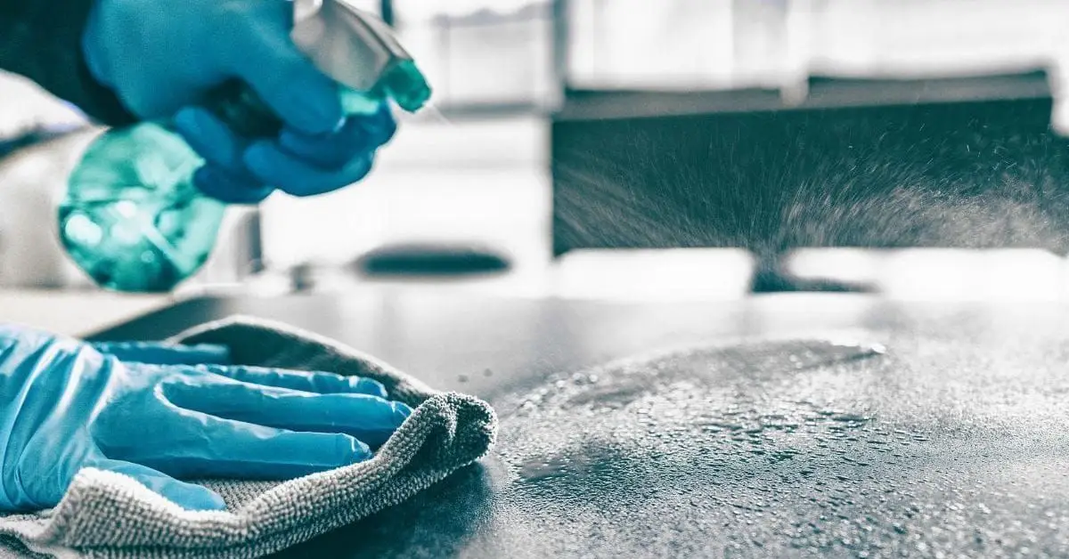 how to disinfect house after flu