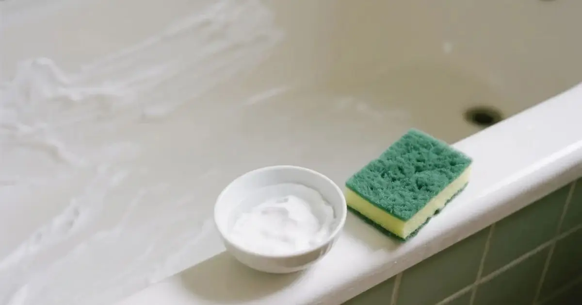 how to get rid of bathtub soap scum