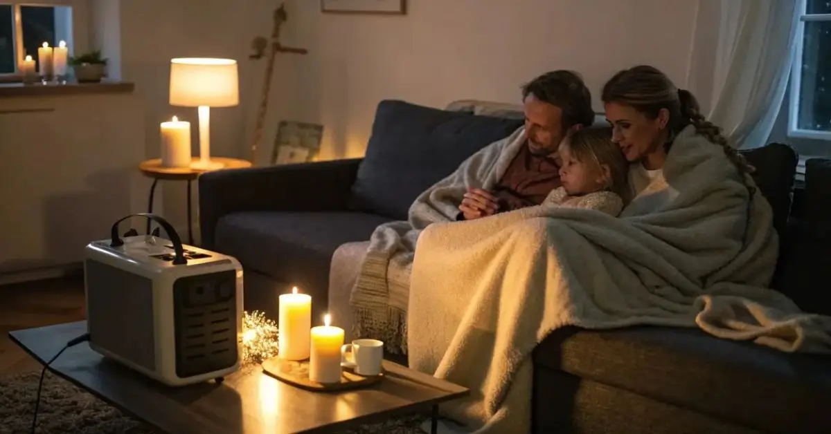 how to heat home when power is out in winter