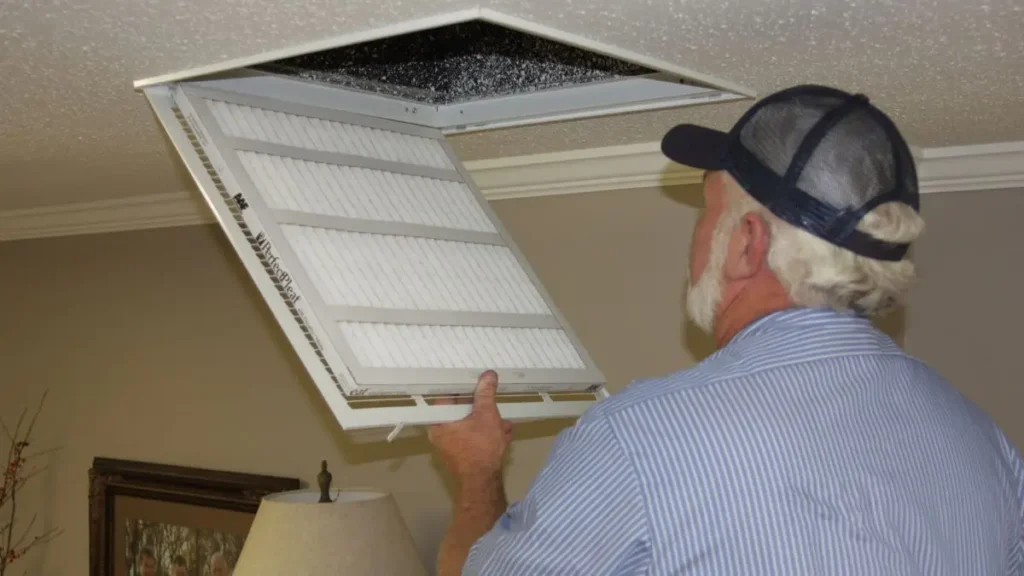 hvac filter cleaning