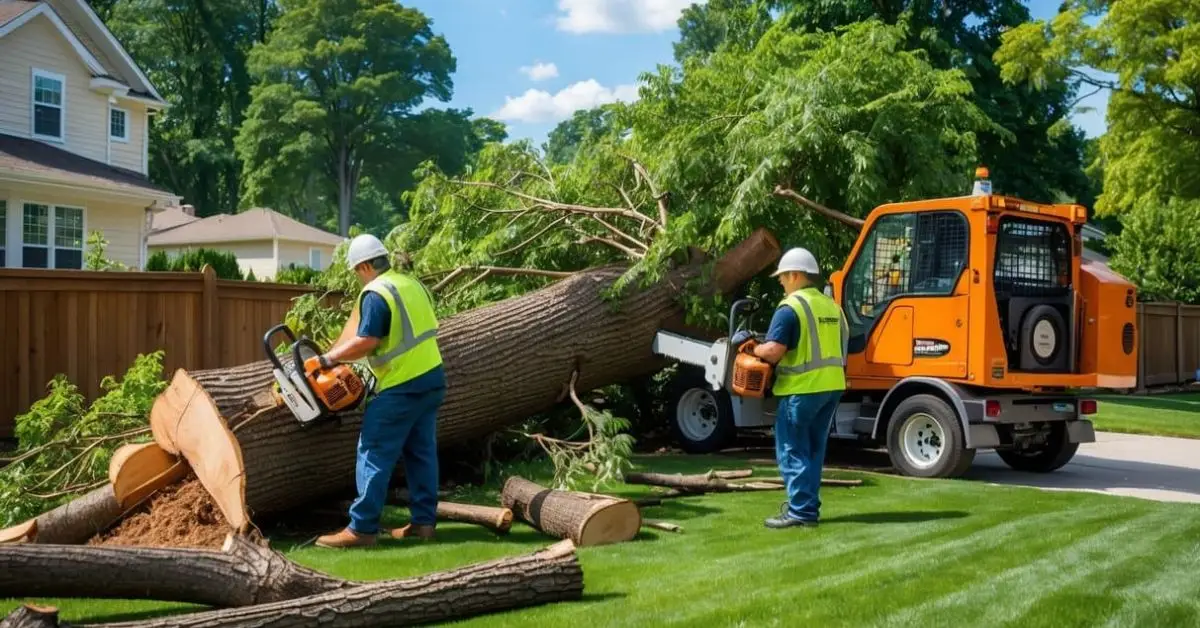 if my tree falls on neighbors yard who is responsible