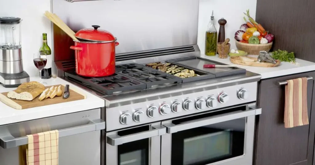 items to never store near stovetop