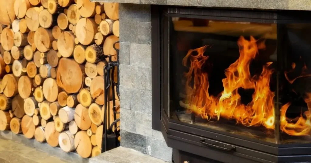 should you turn off heater when using fireplace