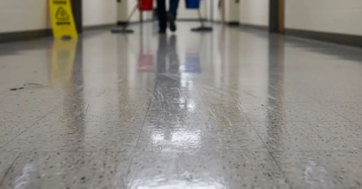 signs not mopping floors enough