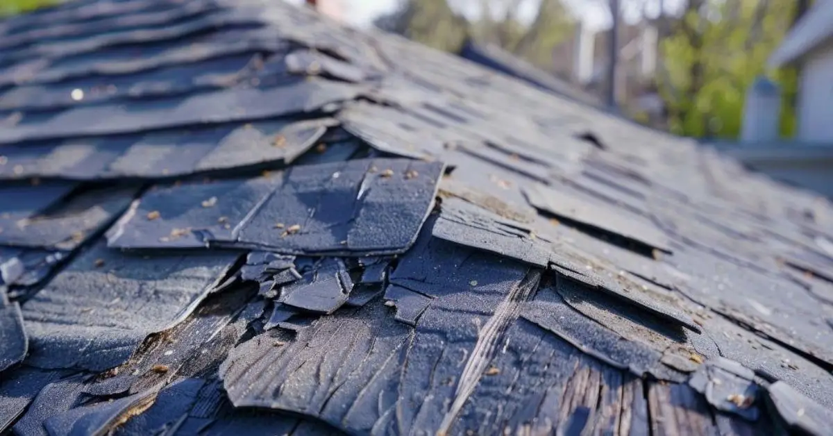 signs of trapped moisture under shingles
