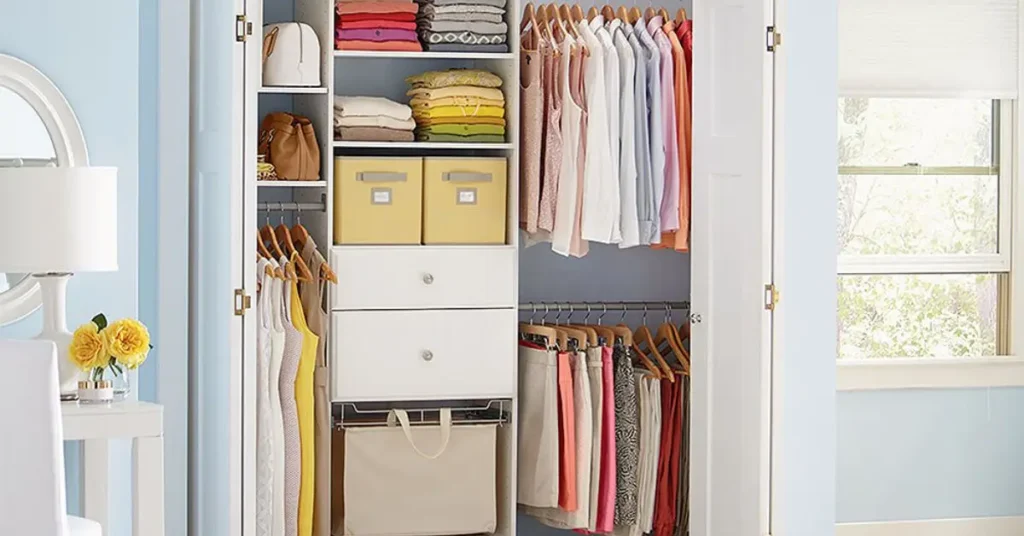 small closet organization