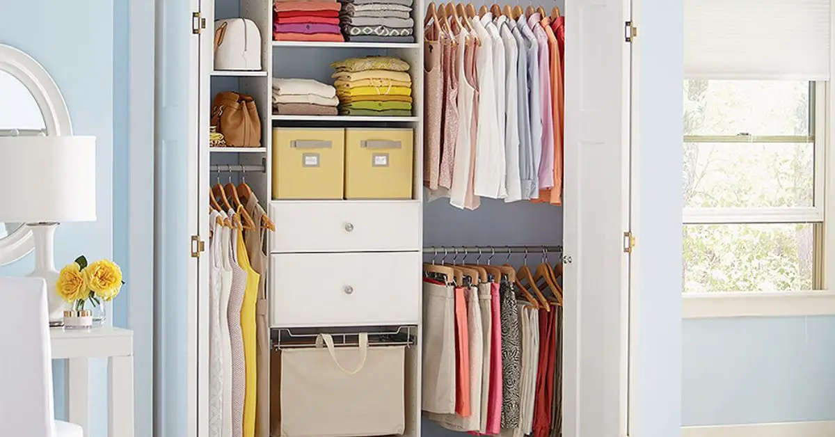 small closet organization
