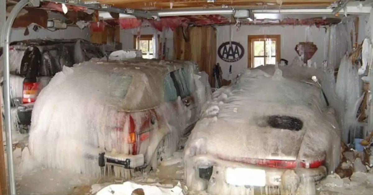 uninsulated garages damage winter