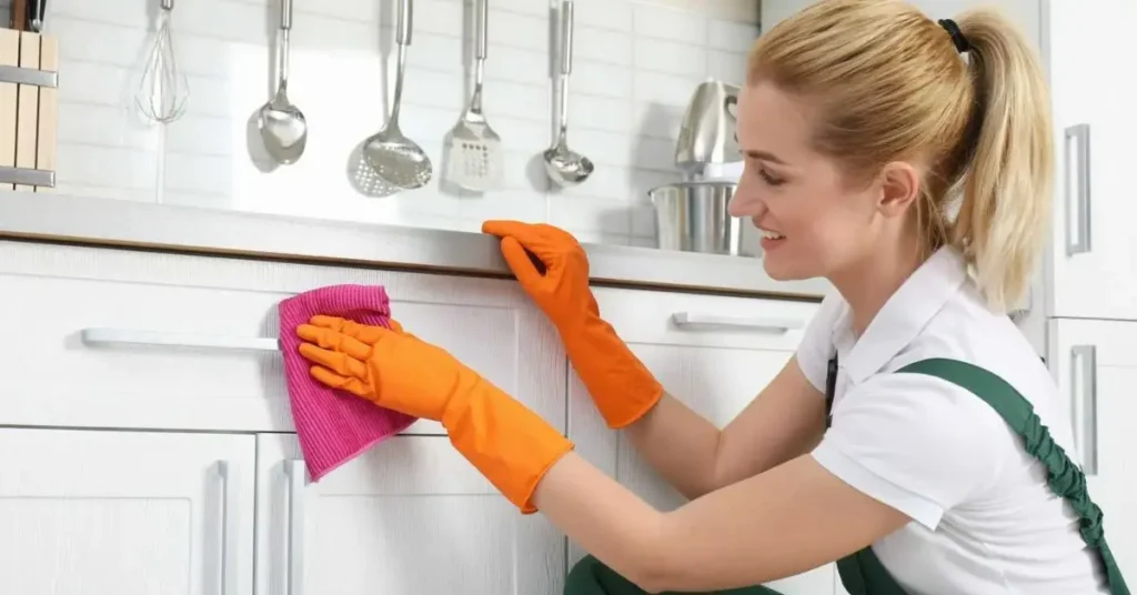 ways to remove grease from kitchen drawers