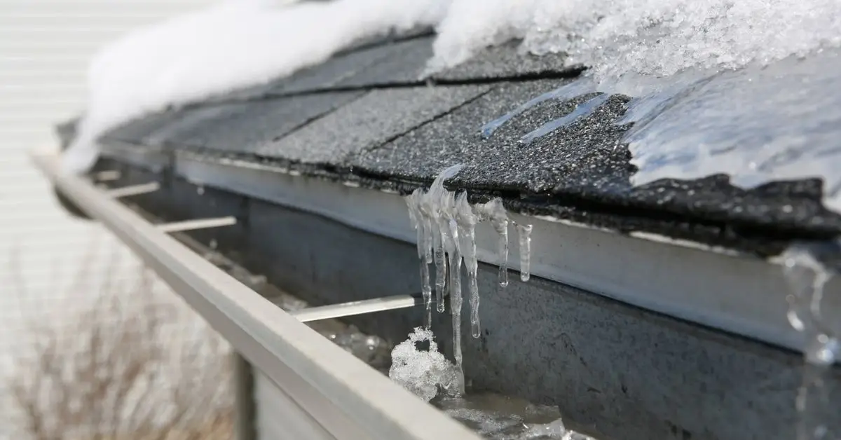 winter gutter maintenance