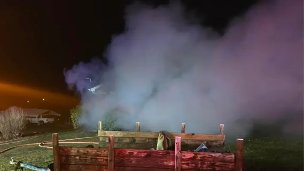 1 dead in Sanilac County house fire