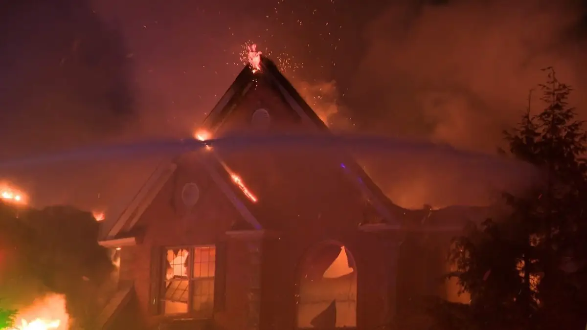 Broadview Heights Home Fire