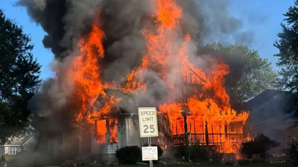 Dixie County home fire