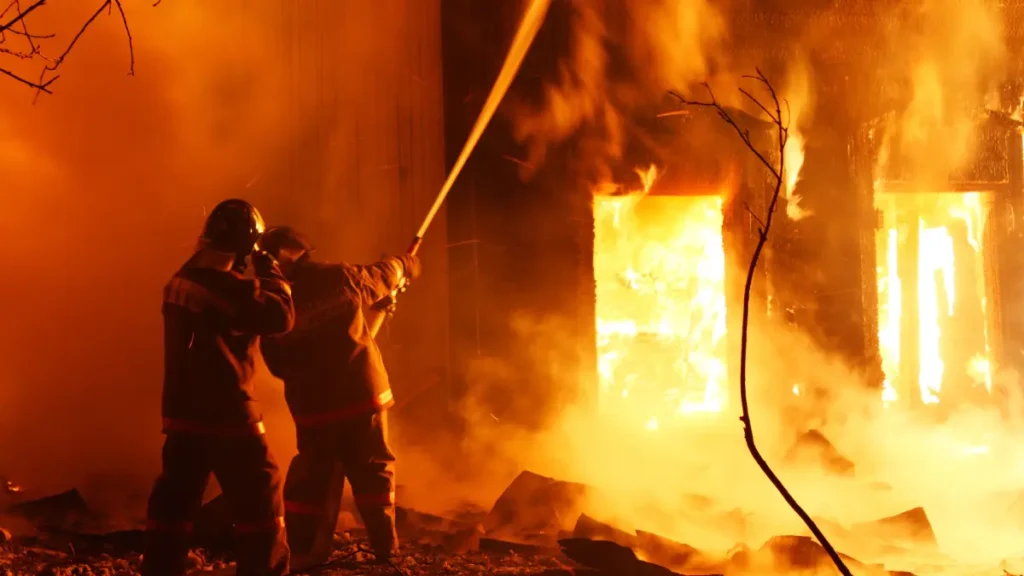 Florida Mobile Home Fire