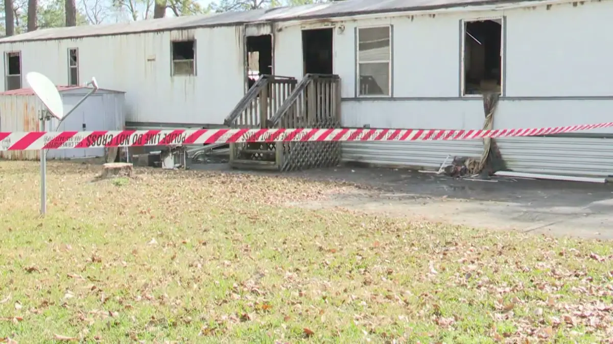 Jacksonville Mobile Home Fire