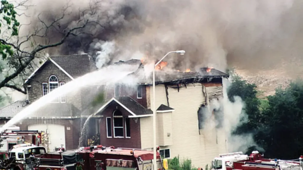 Los Angeles House Fire