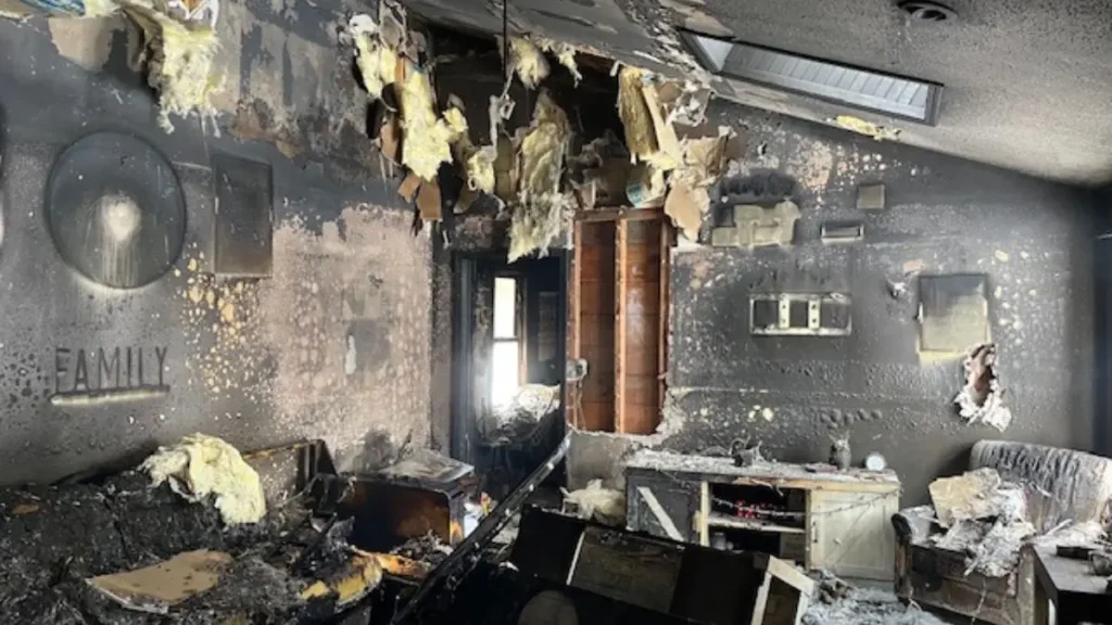 Ludlow Home Fire