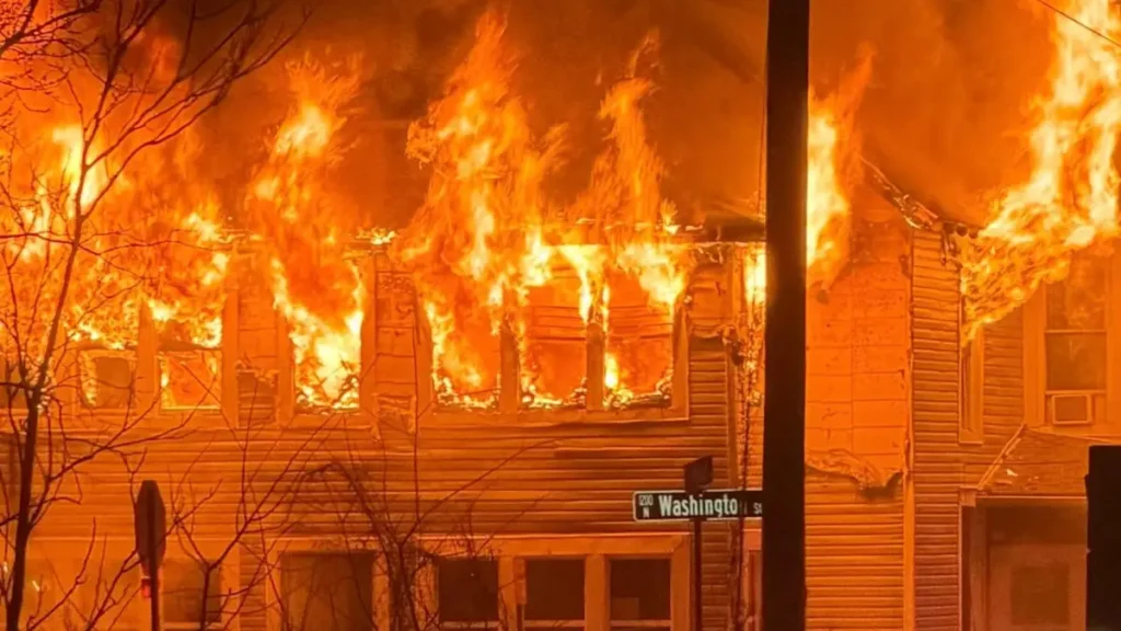 Marion House Fire