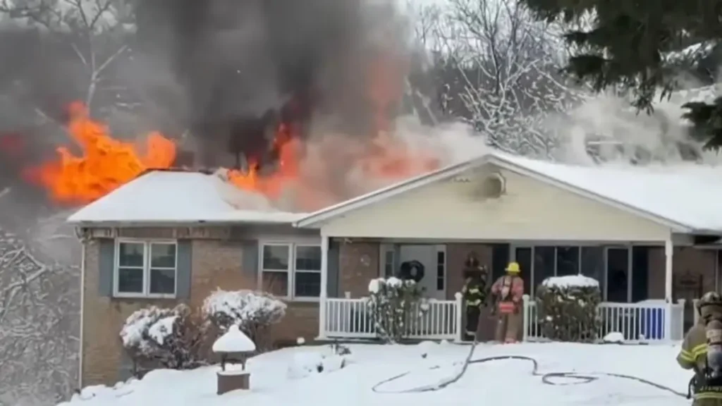 Mount Airy house fire