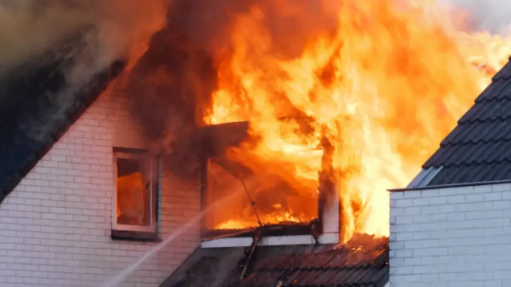 Northern Minnesota Home Fire