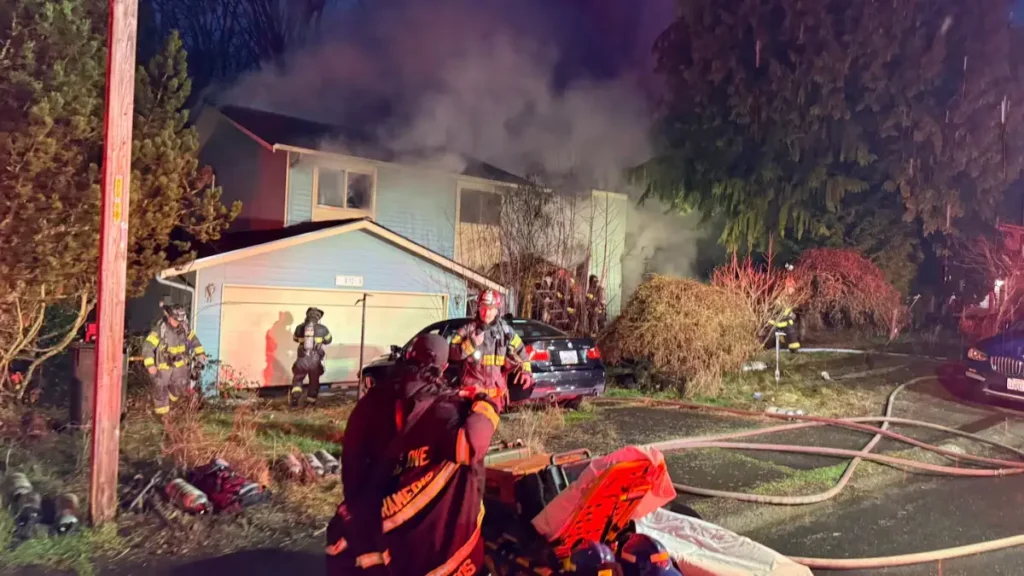 Renton house fire