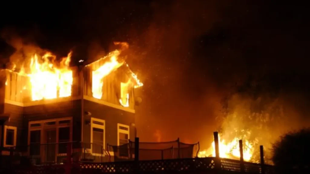 Utica house fire