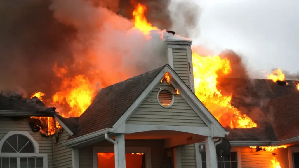 Utica house fire