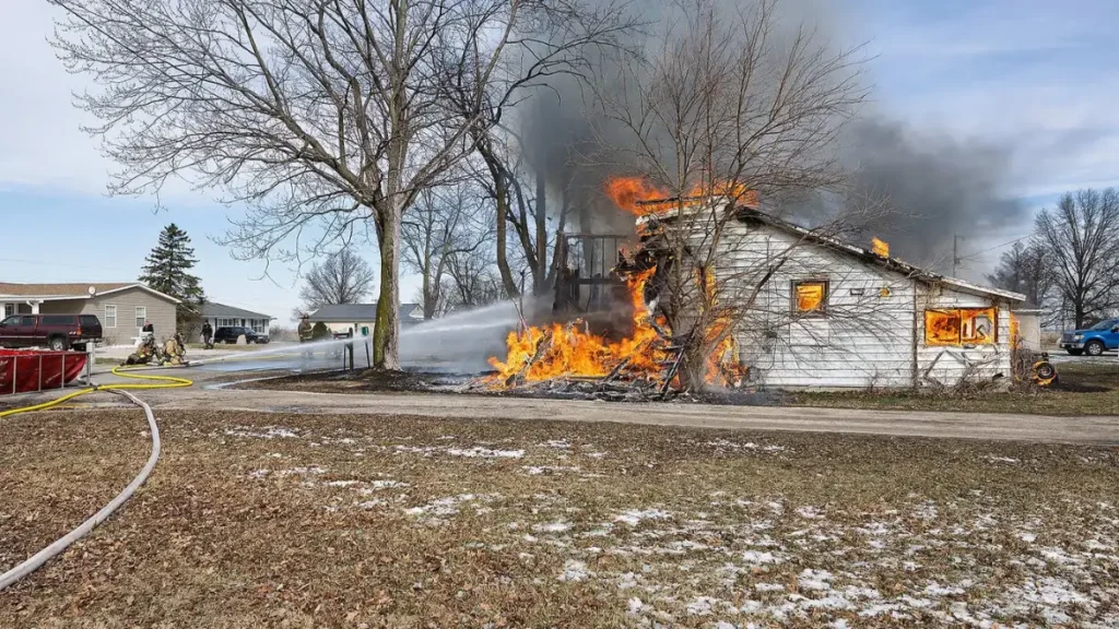 Van Wert County Home Fire