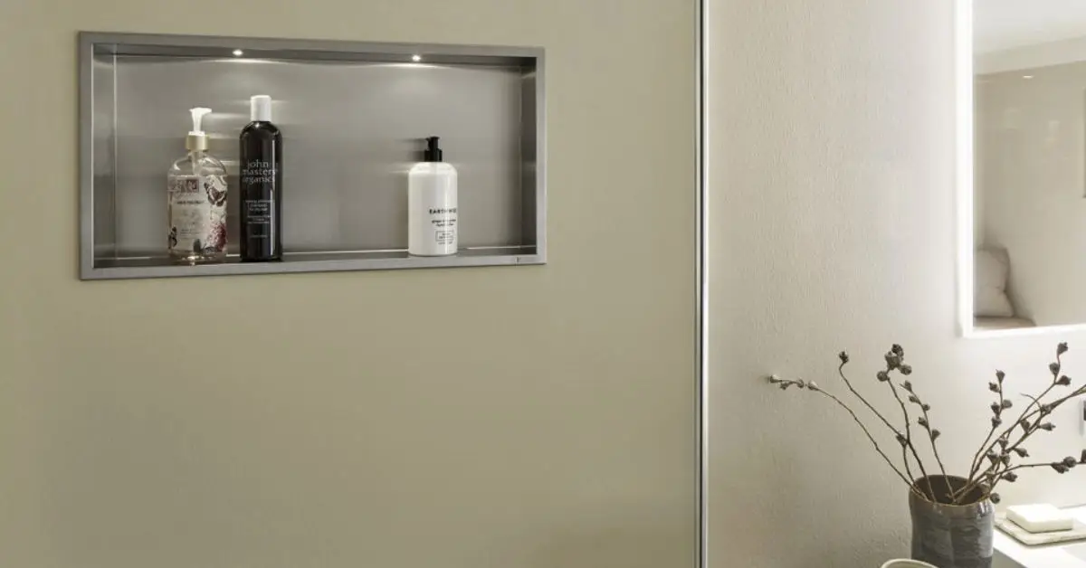 add bathroom storage with pedestal sink