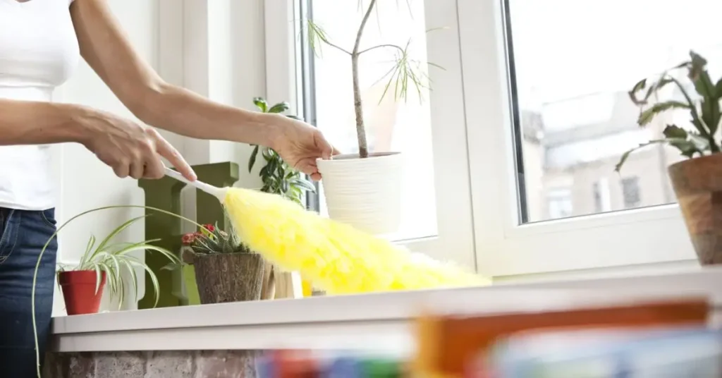 cleaning tasks to do after vacation