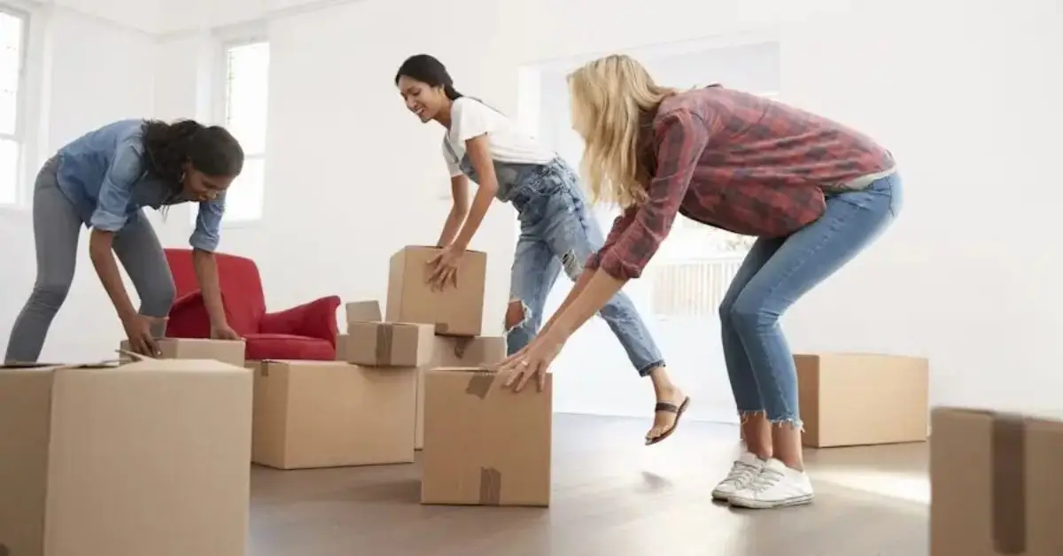 decluttering while moving