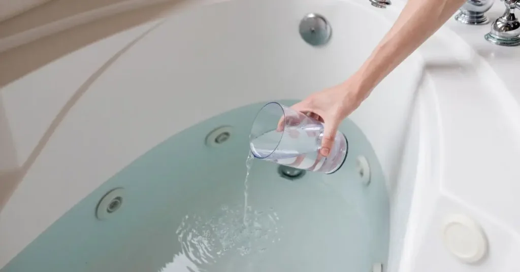 how clean jetted tub