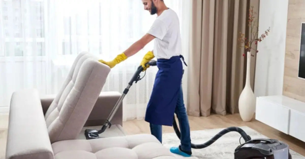 how to clean under the couch