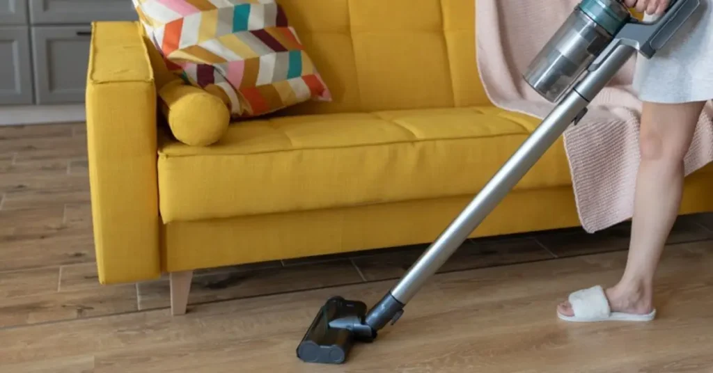 how to clean under the couch