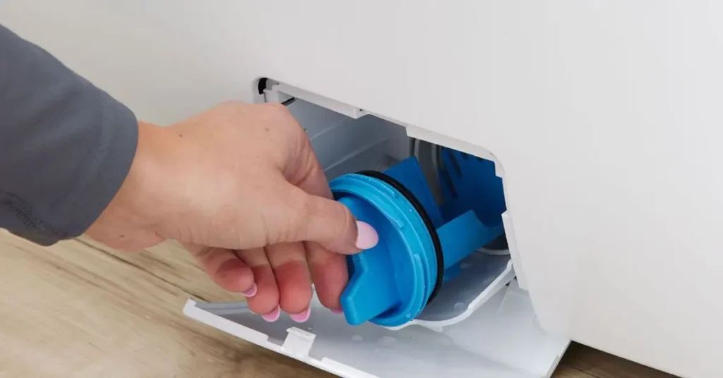 how to clean washing machine lint trap