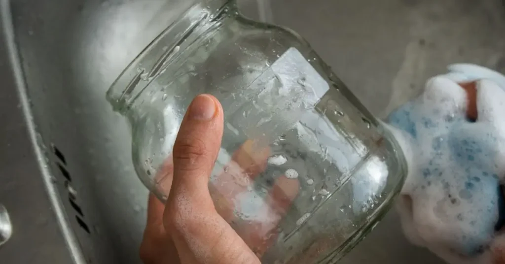 how to get sticker residue off glass