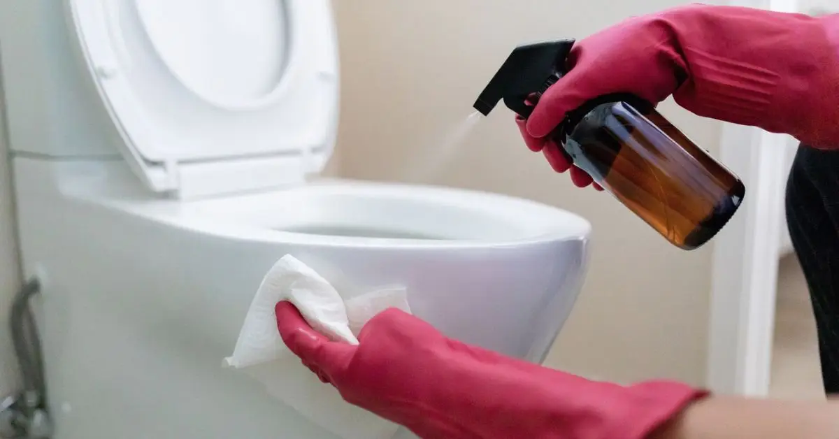 how to paint behind a toilet