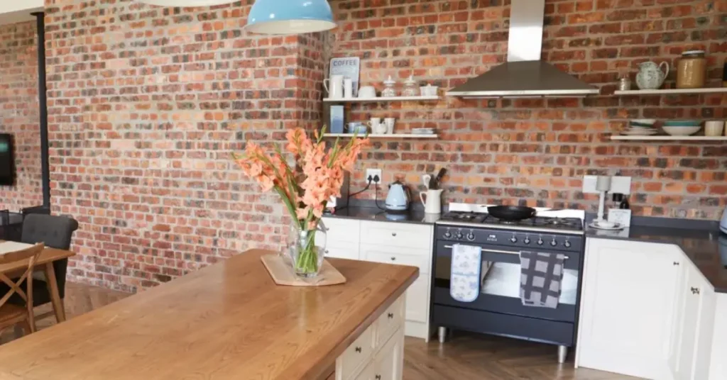 how to update exposed brick wall