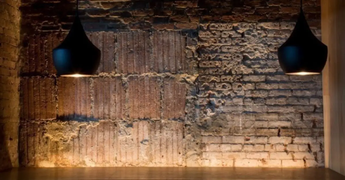 how to update exposed brick wall