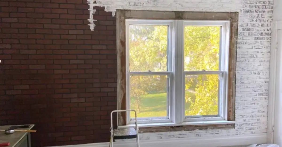 how to update exposed brick wall