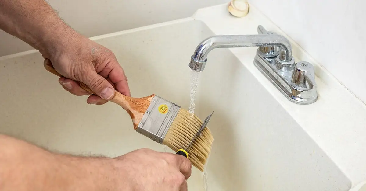 how to store paint brushes