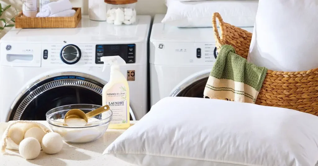 how to wash pillows the right way