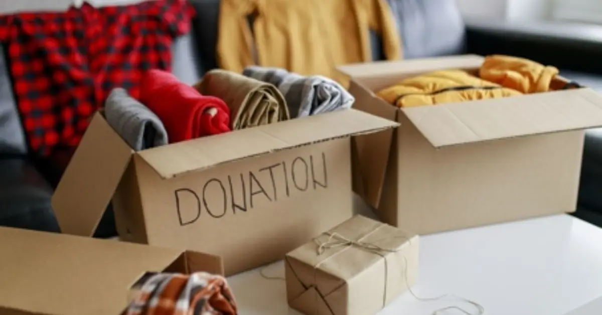 things always donate after decluttering