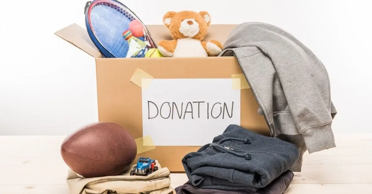 things always donate after decluttering